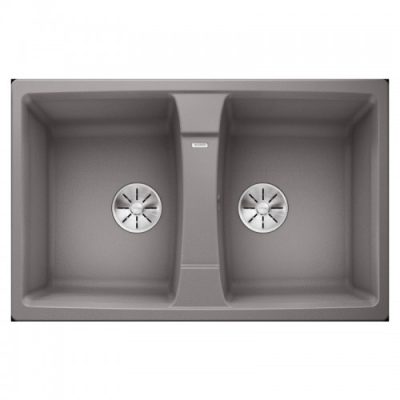 CHẬU RỬA BÁT BLANCO LEXA 8 ALU METALLIC