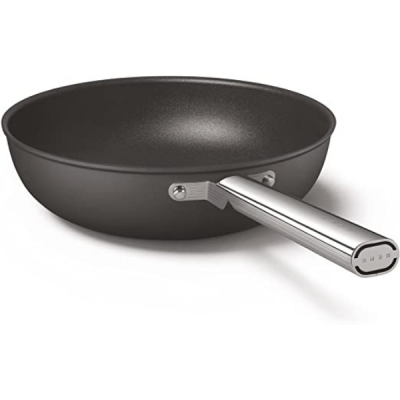 Chảo sâu lòng SMEG CKFW3001BLM 30cm màu đen nội địa Đức